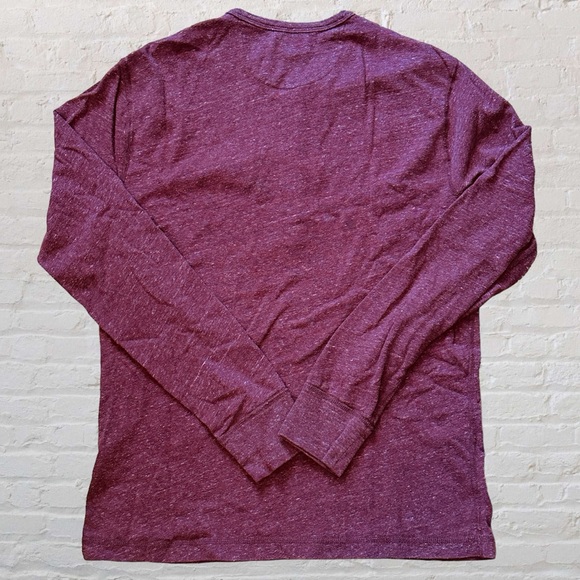 J. Crew Knit Goods New York New York Long Sleeve Henley Shirt Medium Slim - Picture 2 of 5